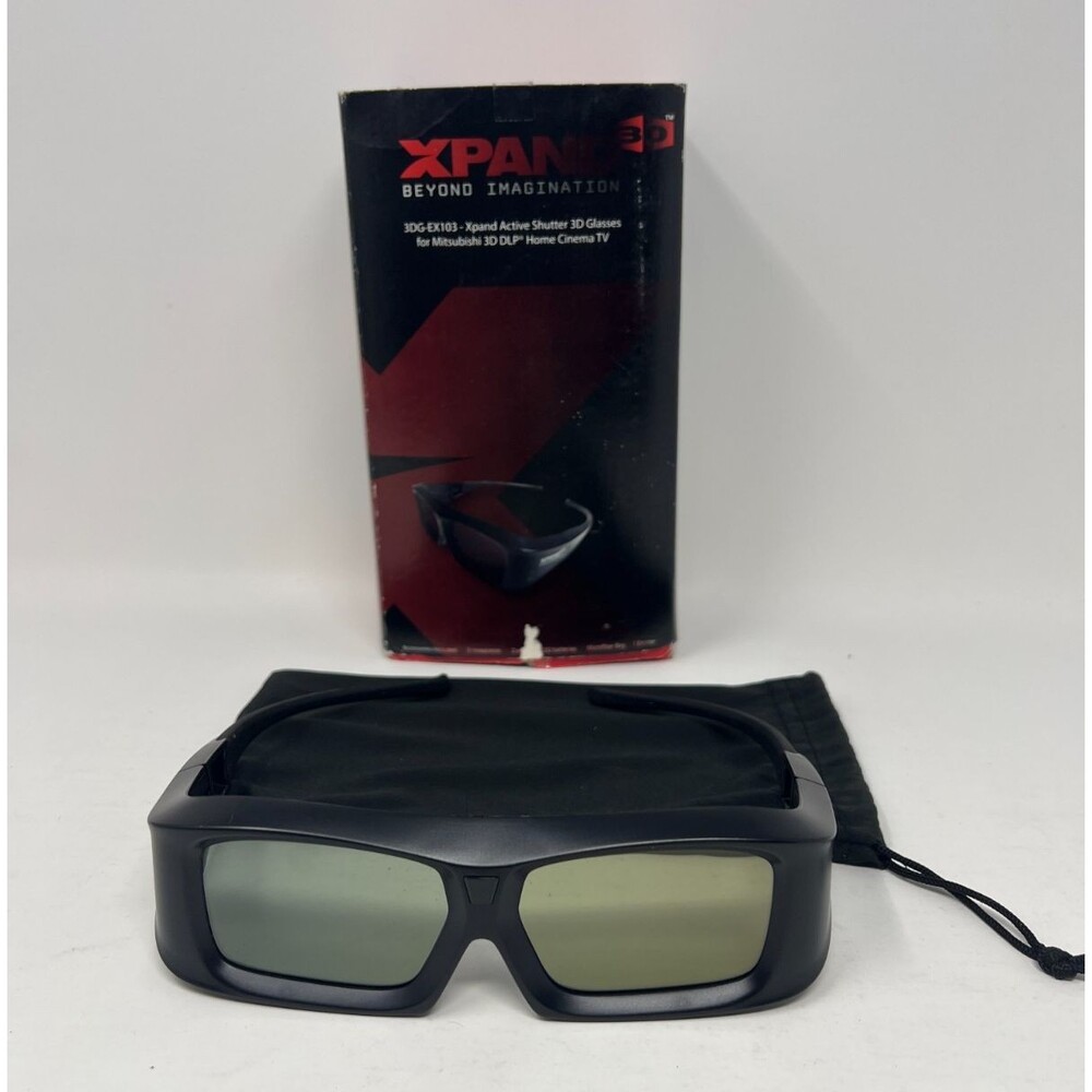 Xpand 3D Glasses 3DG-EX103 for Mitsubishi 3D DLP Home Cinema